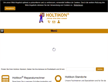 Tablet Screenshot of holtikon.de